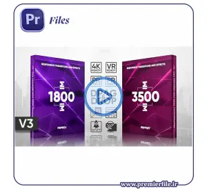 دانلود پریست ترنزیشن پریمیر پرو 2025 | مجموعه حرفه‌ای Transitions Presets Pack